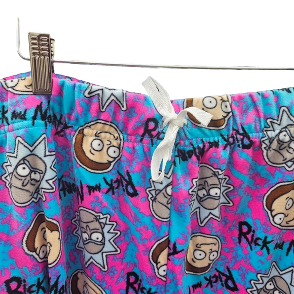 Adult Swim Rick and Morty Fleece Pajama Pants Size XXL - Picture 3 of 6